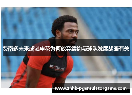 费南多未来成谜申花为何放弃续约与球队发展战略有关